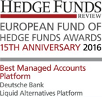 Best Managed Accounts Platform by Hedge Funds Review European Fund of Hedge Funds Awards 2016